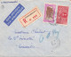 MADAGASCAR - 1938 - ENVELOPPE RECOMMANDEE Par AVION VIA AIR AFRIQUE De TANANARIVE Pour MARSEILLE - Lettres & Documents