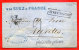 INDE ANGLAISE AVEC GRIFFE "INDIA UNPAID" LETTRE  DE 1861 DE CALCUTTA POUR NANTES FRANCE RARE  COVER - 1858-79 Kolonie Van De Kroon