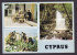 Cyprus PPC Messopotamos Falls Villagers At Panayia, Pahpos & Grape Harvesting LARNACA 1984 (2 Scans) - Zypern