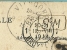 Kaart "Caserne Du 11° Regiment De Ligne" Met Stempel VILVOORDE Op 12/08/1914 Met Als Aankomst Stempel BRUXELLES 12/8/14 - Zone Non Occupée