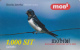 Prépayée Slovenie Mobitel Oiseau_ Bird Hirondelle  1.000 SIT - Slowenien