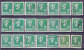 Delcampe - NORVEGE - Lot De 403 Timbres Obli à 1 Cts Le Timbre - Collections