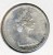 1966 Canada SILVER Quarter Dollar In  BU UNC Little Toned Condition - Canada