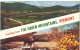 USA, Greetings From The Green Mountains, Vermont, Unused Postcard [P8242] - Sonstige & Ohne Zuordnung