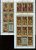 501/505 **  Feuillets De 8  Luxe  Paques 1972  Religieux - Unused Stamps