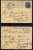 INDE - INDIA / LOT DE 9 DOCUMENTS / 10 SCANS  (ref 2576) - 1911-35  George V