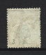 Jamaica 1860 - 1863 3d Green QV Pineapple Watermark GU , Sound Stamp - Jamaïque (...-1961)