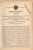 Original Patentschrift - E. Du Bois In Avondale Und London , 1894 , Uhr Mit Elektrischem Aufzug , Clock !!! - Otros & Sin Clasificación