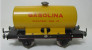 ANCIEN TRAIN WAGON CITERNE EN TÔLE PEINTE MARQUE PAYA (Espagne),FORMAT 0-1940s.-no Marklin-bing-lehmann-JEP- Arnold-Paya - Goods Waggons (wagons)