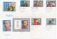 Russia USSR 1978 FDC X 6 Birth Centenary Of K.S.Petrov-Vodkin, Painter Painting Art - FDC