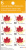 Canada #BK282 Pane Of 6 80c Red Maple Leaf And Twig - AP, TRC - Volledige Boekjes