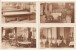 Nippon Club New York City NY, Japanese Organization, Billiards Flag Decor, Set Of 12 1920s/30s Vintage Postcards - Manhattan