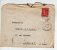 Enveloppe Postée à VENDENHEIM (Bas Rhin) En 1929 Avec Au Verso Un Texte Inhabituel - Lettres & Documents