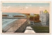 USA - 1918 POSTCARD VIEW SHOWING BLENHEIM FRONT AND MILLION DOLLAR PIER - - Atlantic City