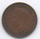 GREAT BRITAIN / GRAN BRETAGNA - GEORGE VI-   1 FARTHING ( 1940 ) - B. 1 Farthing