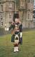 BR23335 Drum Major Of The First Battalion The Black Watch At Balhousie Castle  2 Scans - Perthshire