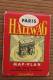 1960 Map Plan Guide Cartes De Paris Sights -monuments-métroHallwag Sehenswurdigkeiten Ein Ausfahrten Paris HALLWAG - Europe