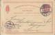 ## Denmark Postal Stationery Ganzsache Entier Brevkort KØBENHAVN 1898 To ZOFINGEN Suisse Switzerland (2 Scans) - Entiers Postaux