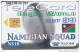 Namibia, NMB-119, 1999 Rugby World Cup, Backs, 2 Scans. - Namibie