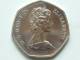 1973 - 50 PENCE / KM 918 ( Uncleaned - For Grade, Please See Photo ) ! - 50 Pence