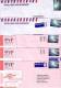 15 X GOOD FINLAND Postal Covers 2012 - Good Stamped: Aurora Borealis 2009 - Five Sets Of 3 - Briefe U. Dokumente