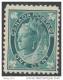 Canada Queen Victoria 1897  #67 Maple Leaf Issue 1 Cent Green Mint Very Slight Hinge UL Corner - Ungebraucht