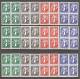 Schweiz 1939 Landi Satz Armbrust Im Viererblock ** Postfrisch Zu#228-239, Mi#344-355 - Unused Stamps