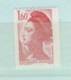 TIMBRES**  ROULETTE LIBERTE DELACROIX  1.60 # N° 2192a # N° ROUGE 140 - Rollen