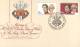 (125) Australian FDC Cover - Premier Jour Australie - 1981- Royal Wessing - Cancel In 8 Cities - Brieven En Documenten