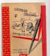 Protège Livre Silver Match (briquet)  Et Stylo BIC (illustré Par Jean Effel) Des Années 1960 - Protège-cahiers