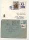 10 Mailed Covers (letters) With Stamps   From Poland To Bulgaria - Cartas & Documentos