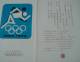 Folder Taiwan 1974 Olympic Committee Stamps Sport Sprint Race - Unused Stamps