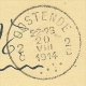 Kaart Met Stempel OOSTENDE 2C Op 20/08/1914 (Offensief W.O.I) - Zona No Ocupada
