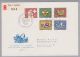 Schweiz Pro Patria 1958-05-31 R-FDC - Lettres & Documents