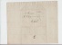 PRECURSEUR + GRIFFE LOUVAIN  1810 - D'HOOG' - VERS GAND + TEXTE + SIGNATURE A VOIR - 1794-1814 (French Period)