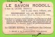 Carte Pafumée SAVON RODOLL - Antiquariat (bis 1960)