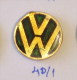 Automobile Motoring, Voiture Car VW Volkswagen  LOGO Veru Old - Older Pin & RARE ! From Ex Yugoslavia - Volkswagen