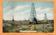 Oil Wells Fields Yenongyaung Burma Myanmar 1910 Postcard - Myanmar (Birma)