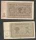 DEUTSCHLAND - Weimarer Republik - 1 & 2 RENTENMARK - Lot Of 2 Banknotes (Berlin 1937) - Collections