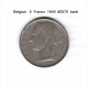 BELGIUM    5  FRANCS  1949   (KM # 134.1) - 5 Franc