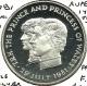 MAURITIUS 10 RUPEES DIANA &CHARLES WEDDING FRONT QEII HEAD BACK 1981 AG SILVER PROOFKM46a READ DESCRIPTION CAREFULLY !!! - Maurice