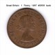 GREAT BRITAIN    1  PENNY  1967   (KM # 897) - D. 1 Penny