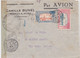 GUADELOUPE - 1940 - ENVELOPPE Avec CENSURE "COMMISSION B"  SUR LE TIMBRE De POINTE à PITRE Pour NEW YORK - Covers & Documents