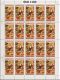 Burundi 1971 Mi# 750-755 A Used - Complete Set In Sheets Of 20 - Easter / Paintings - Gebraucht