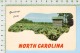 North Carolina  ( Greeting From North CarolinaTobacco Farm Ferme De Tabac ) Post Card Carte Postale  2 Scans - Tabac