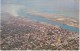 Mobile Alabama, Aerial View Of Downtown, River Docks Ships Industry, C1950s/60s Vintage Postcard - Mobile