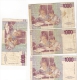 Lot 7 Billets 1000 Lires Montessori - 1000 Lire