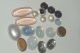 LOT De PIERRES PIERRERIES En VERRE Pour CREATION BIJOU ROSE OPALINE NACRE - Perlen