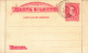 BRESIL - 1894 - CARTE-LETTRE ENTIER POSTAL OBLITEREE RIO-GRANDE - NON VOYAGEE - Postwaardestukken