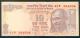 India, Indien, Wrong Cut Error Banknote, Fehlschnitt,10 Rupees, P. 95, Sign. 90, 2013, UNC ! - India